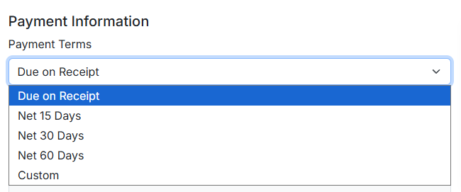 Image of the invoice preview and action buttons
